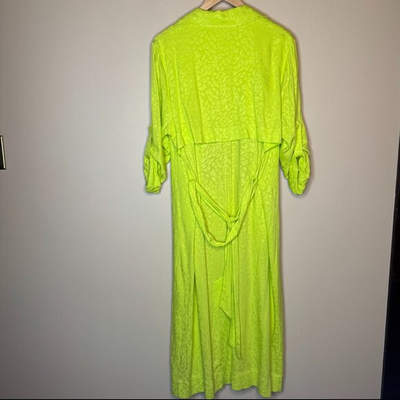 AFRM Hendrix Neon Longline Lightweight Duster - Picture 6 of 9